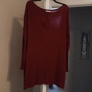 Maroon Tunic
